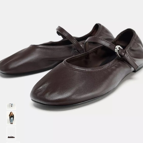 Zara Light Blue Flare Jeans - Picture 3 of 7